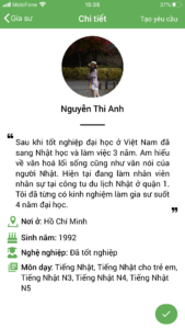 can hoc kem tieng nhat